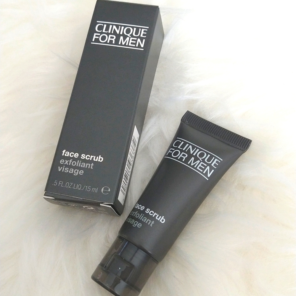 5/$20 CLINIQUE FOR MEN FACE SCRUB